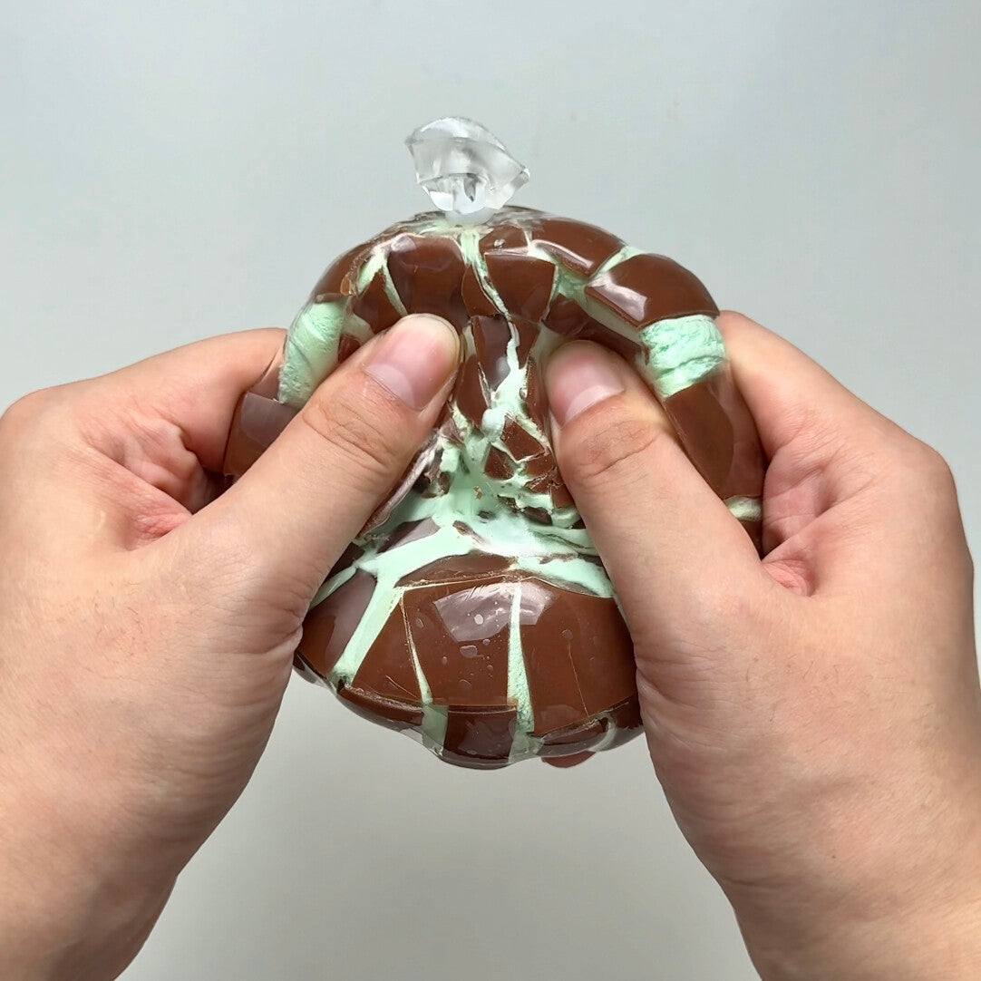 Cracking Wax Ball Mint Chocolate Stress Ball