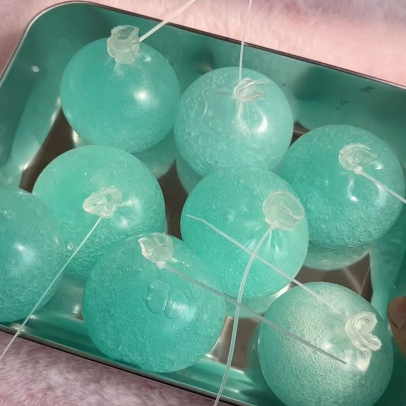Green Ice Cubes Stress ball
