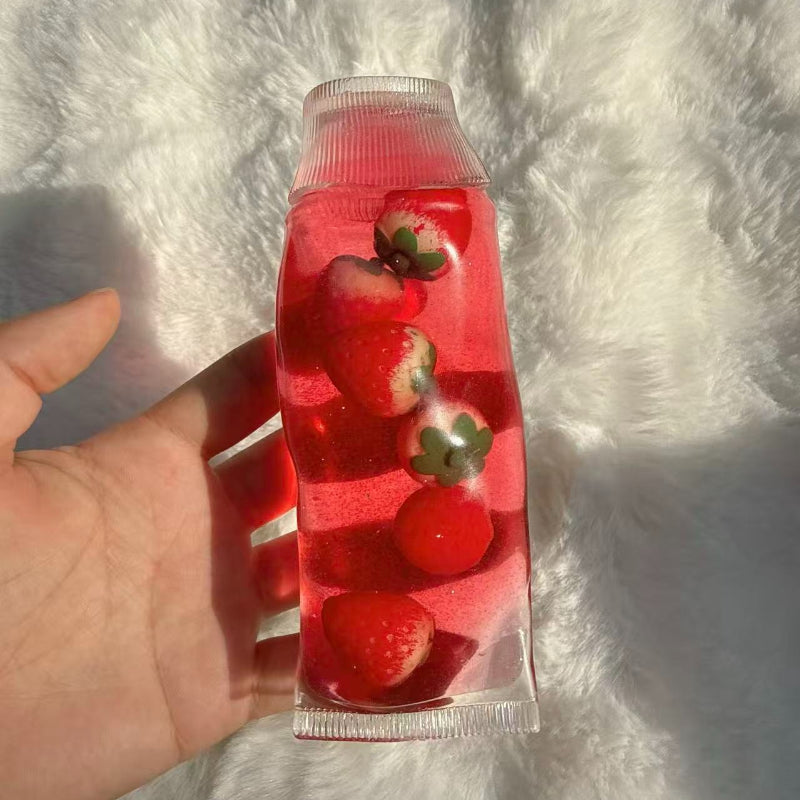 Strawberry Toothpaste(Strawberry decor is hard)