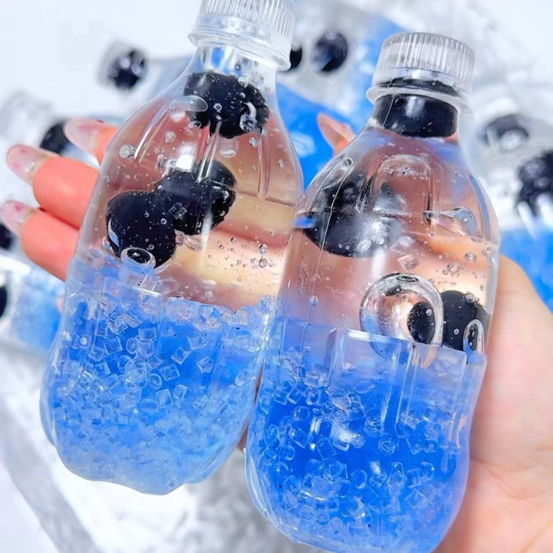 Sparkling Water (the fruit is squishy)