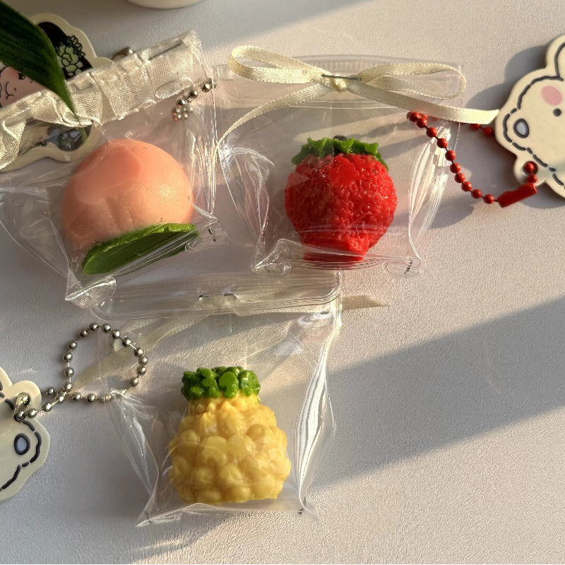 Handmade Silicone Tabab Squishy Mini Fruit