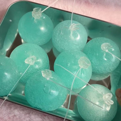 Green Ice Cubes Stress ball