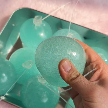 Green Ice Cubes Stress ball